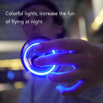 FlyNova flygande UFO-drönare med LED – handstyrd minidrönare