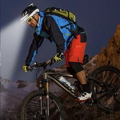 Uppladdningsbar pannlampa 350 lm – perfekt för löpning & promenader