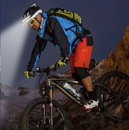 Uppladdningsbar pannlampa 350 lm – perfekt för löpning & promenader