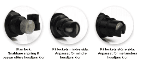 Trådlös kloslip för hund & katt – uppladdningsbar & skonsam