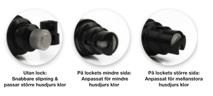 Trådlös kloslip för hund & katt – uppladdningsbar & skonsam