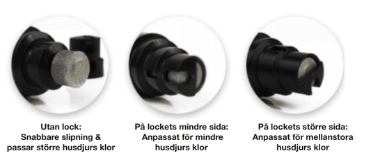 Trådlös kloslip för hund & katt – uppladdningsbar & skonsam